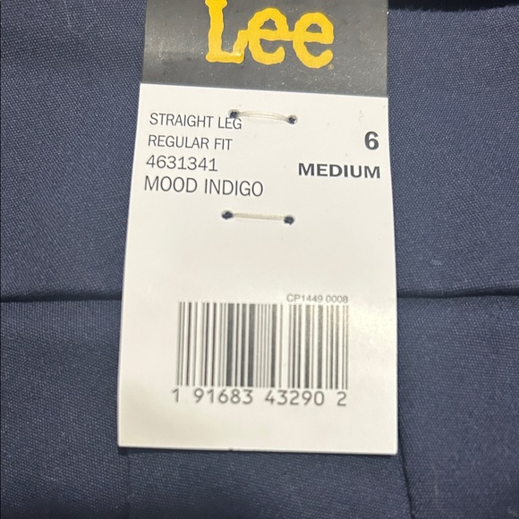 Lee Dark Blue Trousers - Picture 3 of 3